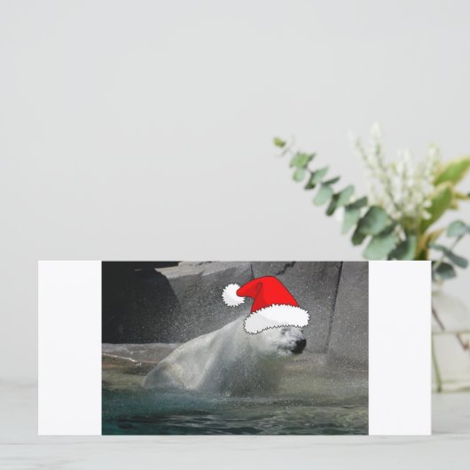 Beren met kerstpolen (Staand voorkant)