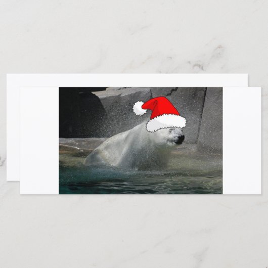 Beren met kerstpolen (Voorkant / Achterkant)