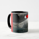 Beren met kerstpolen mok (Voorkant links)