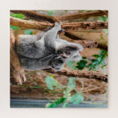 Beren Moeder en Baby Koala Legpuzzel (Horizontaal)