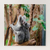 Beren Moeder en Baby Koala Legpuzzel (Verticaal)