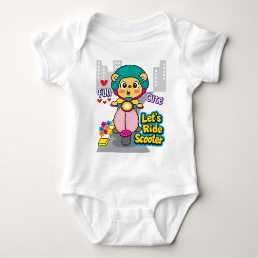 Beren motorfiets romper (Voorkant)