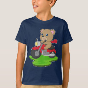 Beren motorfiets t-shirt