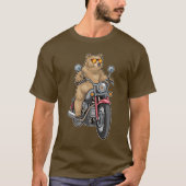 Beren motorfiets t-shirt (Voorkant)