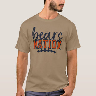 Beren natie 1 grappige vrienden t-shirt