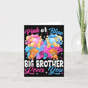 Beren Nk Of Blauwe Grote Broer Houdt Van Jou Gesla Kaart