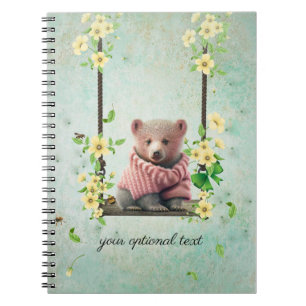 Beren Notitieboek Bloemvlies