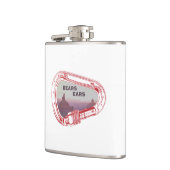 Beren oorlogen klimmen Carabiner Heupfles (Links)