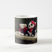 Beren op de bank koffiemok (Center)