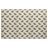 Beren op goud en ivoor stof (Fat Quarter)