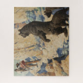 Beren op het pad 1904 William Robinson Leigh Legpuzzel (Verticaal)