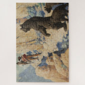 Beren op het pad (Verrassing) 1904 William Robinso Legpuzzel (Verticaal)
