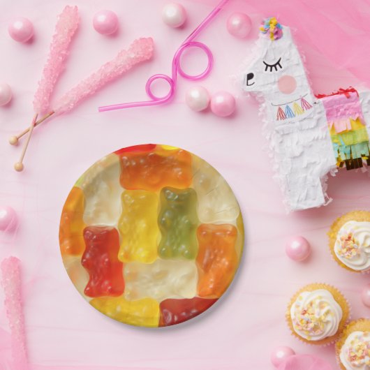 beren papier borden papieren bordje (Feest)