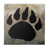 BEREN POOTDRUK TEGELTJE (Voorkant)