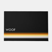 Beren Pride Flag WOOF Deurmat (Voorkant)