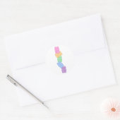 Beren Ronde Sticker (Envelop)