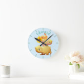 Beren, rooster- en zonnebloemptower ronde klok (Huis)