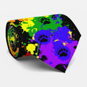 beren sporen stropdas (Opgerold)