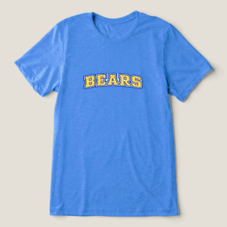 Beren Stippenpatroon Tri-Blend Shirt