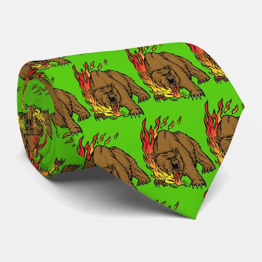 Beren Team Mascotte Football basketbal stropdas (Opgerold)