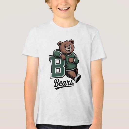 Beren Tri-Blend Shirt (Voorkant)