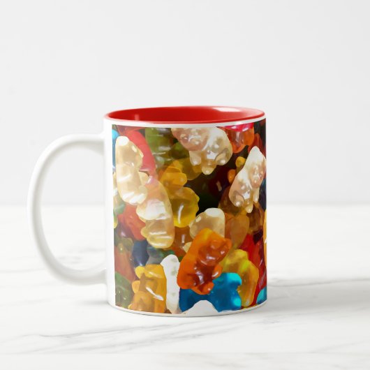 beren tweekleurige koffiemok (Links)