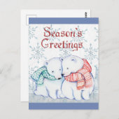 Beren van de Groeten Polar Briefkaart (Voorkant / Achterkant)