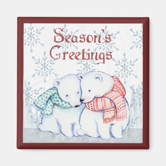 Beren van de Groeten Polar Magneet (Voorkant)