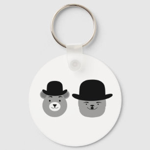 Beren van de woestijn sleutelhanger