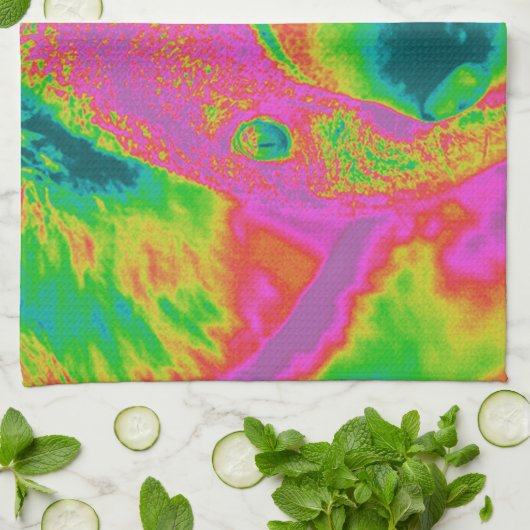 beren van fluorescerende koala theedoek (Gevouwen)