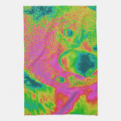 beren van fluorescerende koala theedoek (Verticaal)