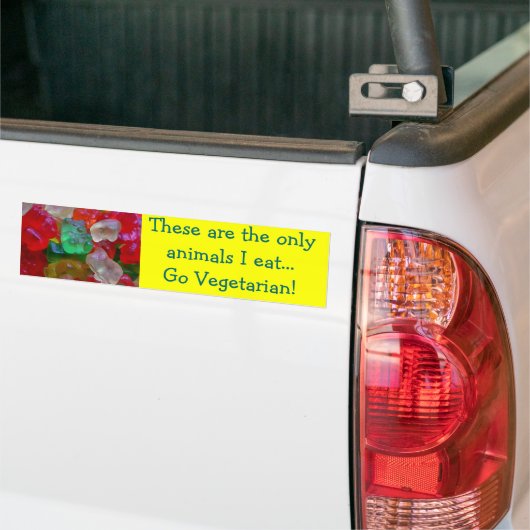 Beren van joemmetjes en slijmvliezen (sommige soor bumpersticker (Op Truck)