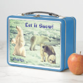 Beren van poolkast op ijskast (In situ)