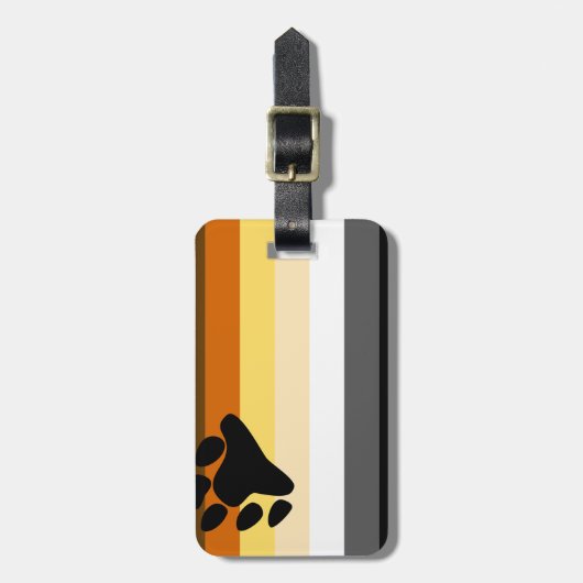 BEREN VLAG ORIGINEEL - PNG.png Bagagelabel (Voorkant verticaal)