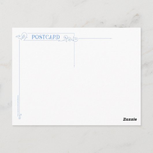 Beren voor feesttijd briefkaart (Achterkant)