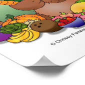 "Beren voor gezondheid" Poster (Hoek)