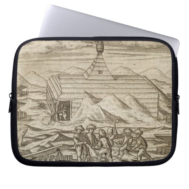 Beren voor het doden en villen van bemanningsleden laptop sleeve (Voorkant)