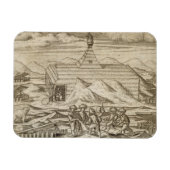 Beren voor het doden en villen van bemanningsleden magneet (Horizontaal)