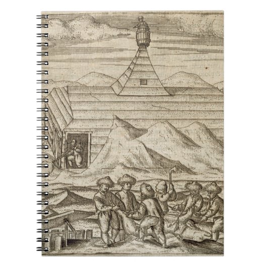 Beren voor het doden en villen van bemanningsleden notitieboek (Voorkant)