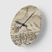 Beren voor het doden en villen van bemanningsleden ronde klok (Hoek)