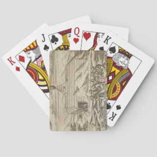 Beren voor het doden en villen van bemanningsleden speelkaarten