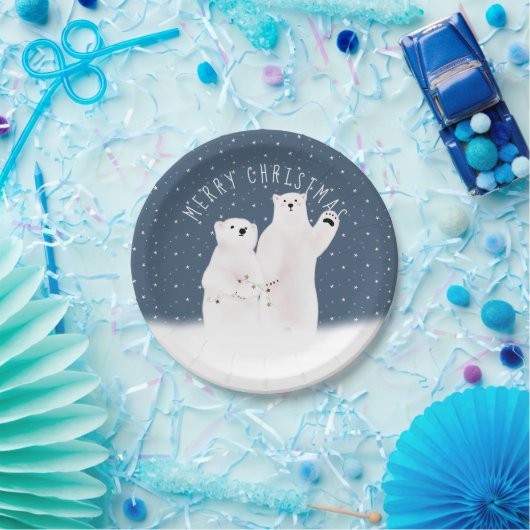 Beren voor kerstkaarten op Bord van stervelpapier (Feest)