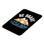 Beren - Wees dapper kleine beer Magneet (Linkerzijde)