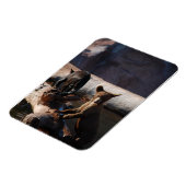 Beren welpen in watermagneet magneet (Linkerzijde)