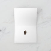 Beren! Wenskaart Kaart (Binnen)