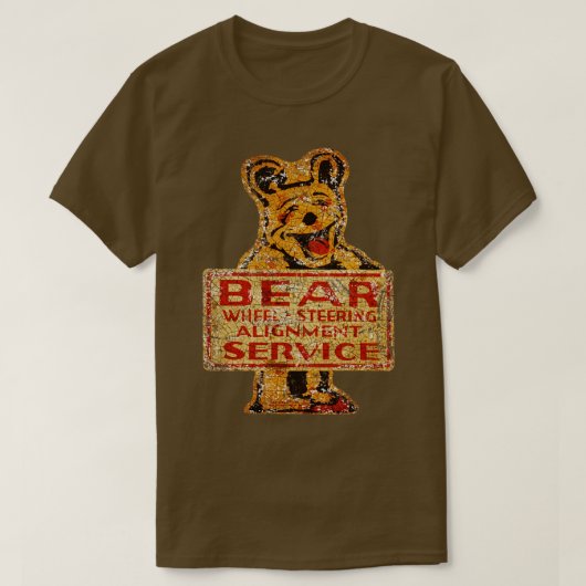 Beren wiel t-shirt (Design voorkant)
