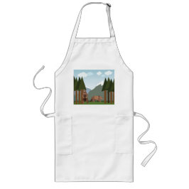 Beren worden wakker uit de winterslaap lang schort