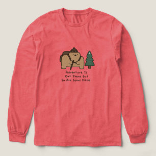 Beren zijn schattig maar dodelijke wandelavonturen Tri-Blend shirt