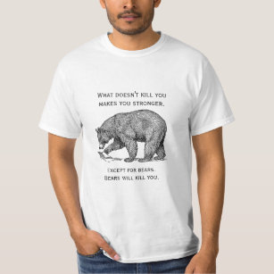 Beren zullen je gek maken t-shirt