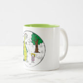 Berenar / Merienda Tweekleurige Koffiemok (Voorkant rechts)